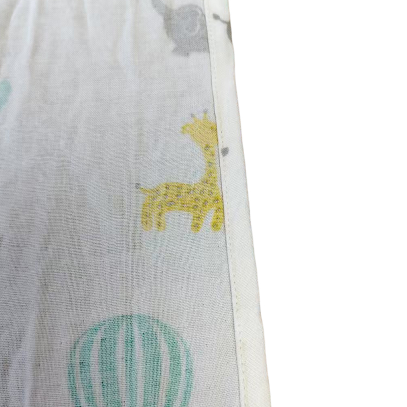 Cotton double-layer gauze moisture absorbing and breathable bath towel 120*120