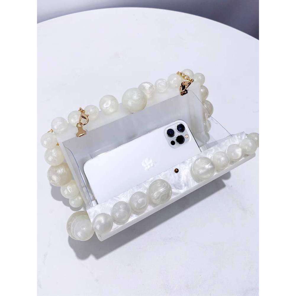 Acrylic Box Evening New Fashion Women s Banquet Chain High end Single Shoulder Crossbody Bag