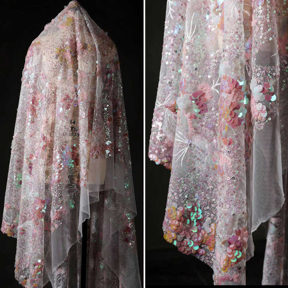 Designer Bridal Veils For Women Sequins Appliques Lace Elbow Length Voile Marriage Wedding Veil Tulle Bride Accessories Custom Made