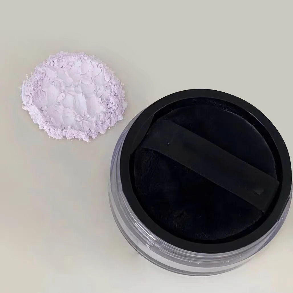 Loose Powder 6.5g Lavender Rosy Pink Flawless And Light Makeup Setting Powder Skin Smoothing Long Lasting Oil Control Brightening Matte Pore Concealin