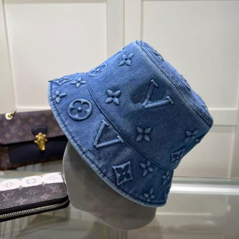 Luxury Hat Designer Fisherman Hat Embossed Letter Casual Hat Summer Sun Hat Neutral Big Brim Hat Travel Essentials Fine Gift Box