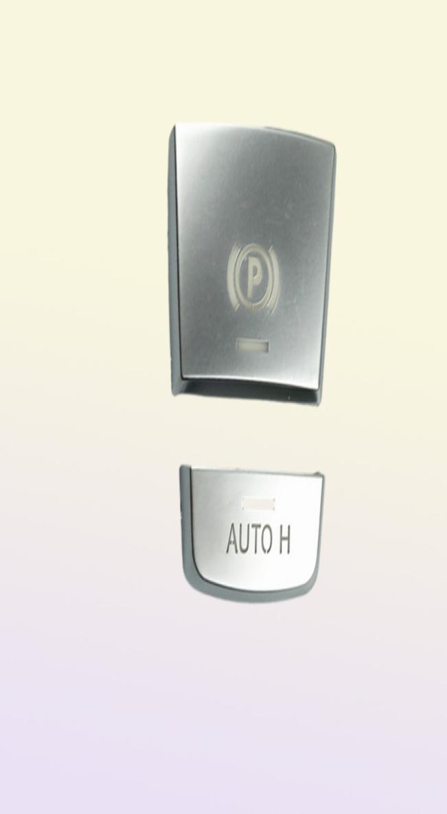 AUTO H Electronic Handbrake Buttons P File Sequins Decoration Cover Trim For BMW X5 E70 F15 X6 E71 F16 Car Styling Interior6980861