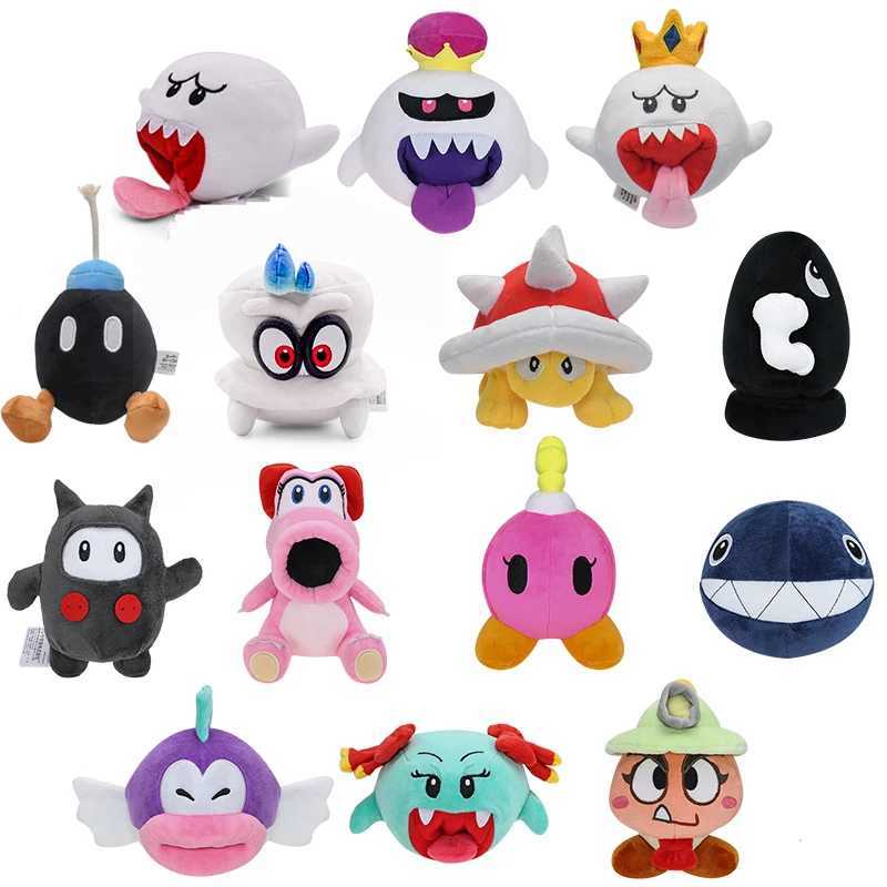 Cartoon Plush Toys Soft Fed Ninja King Boo Bbette Cheep Chp Lady Bow Gob Doll Kids Birthday Xmas Gifts Y250619 Y260128
