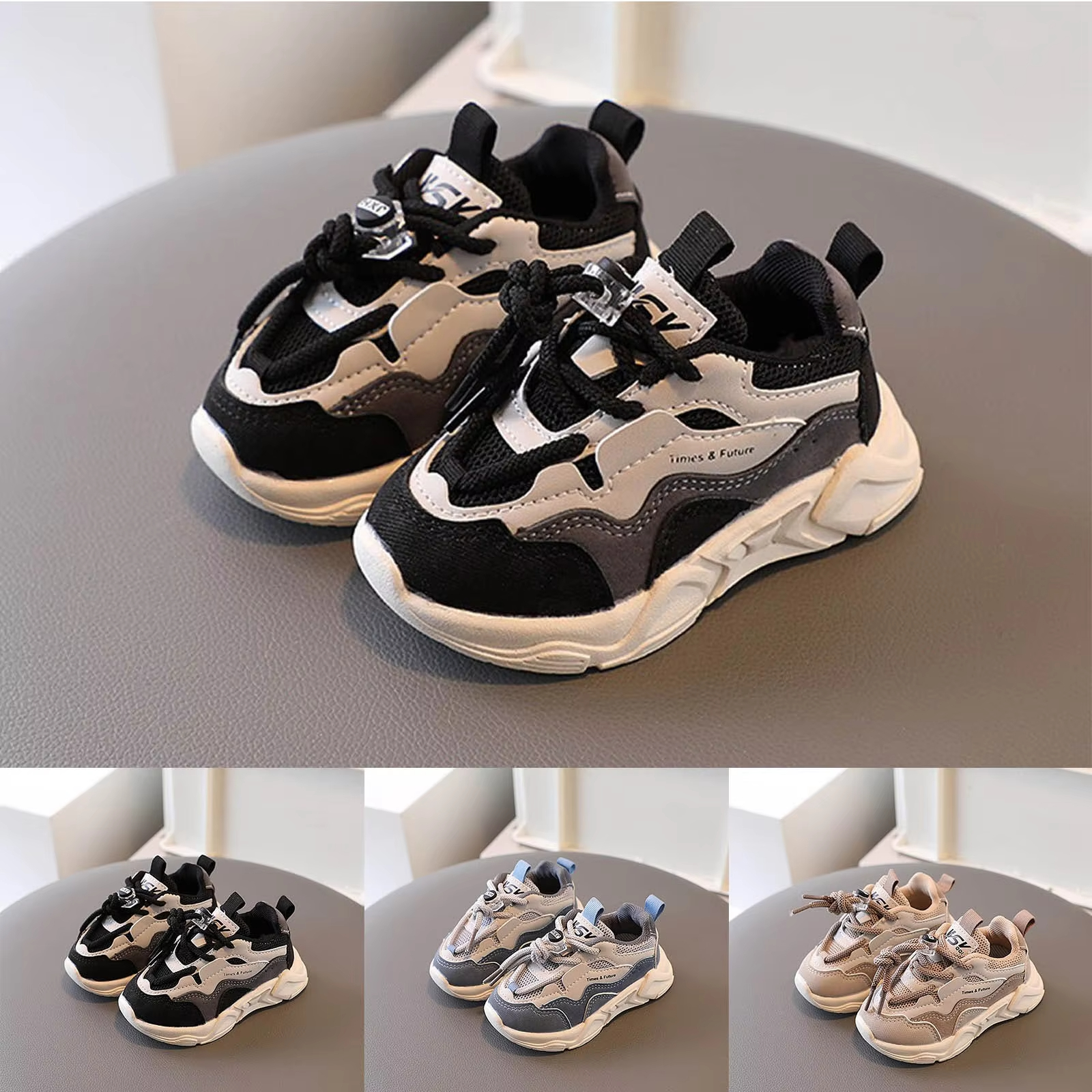 Trendy Children Shoes Autumn Casual Sports Sneakers Breathable Running Shoes 16 year old Baby Shoes Soft Sole Mesh Outdoor s Casual Tennis Light Sneak