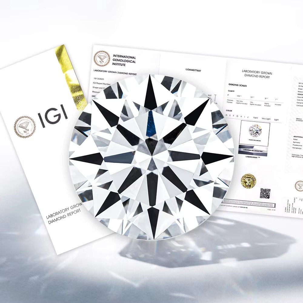 Messi Jewelry IGI Certified Fancy Loose Lab Created Diamond OEM ODM CVD HPHT Wholesale Loose Lab Grown Diamond for Women