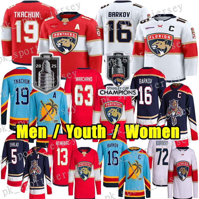 #16 Aleksander Barkov Jersey FloridaS Hockey Jersey Panthers Jersey #19 Matthew Tkachuk Sam Reinhart Brad Marchand Sam Bennett Aaron Ekblad Sergei Bobrovsky jerseys