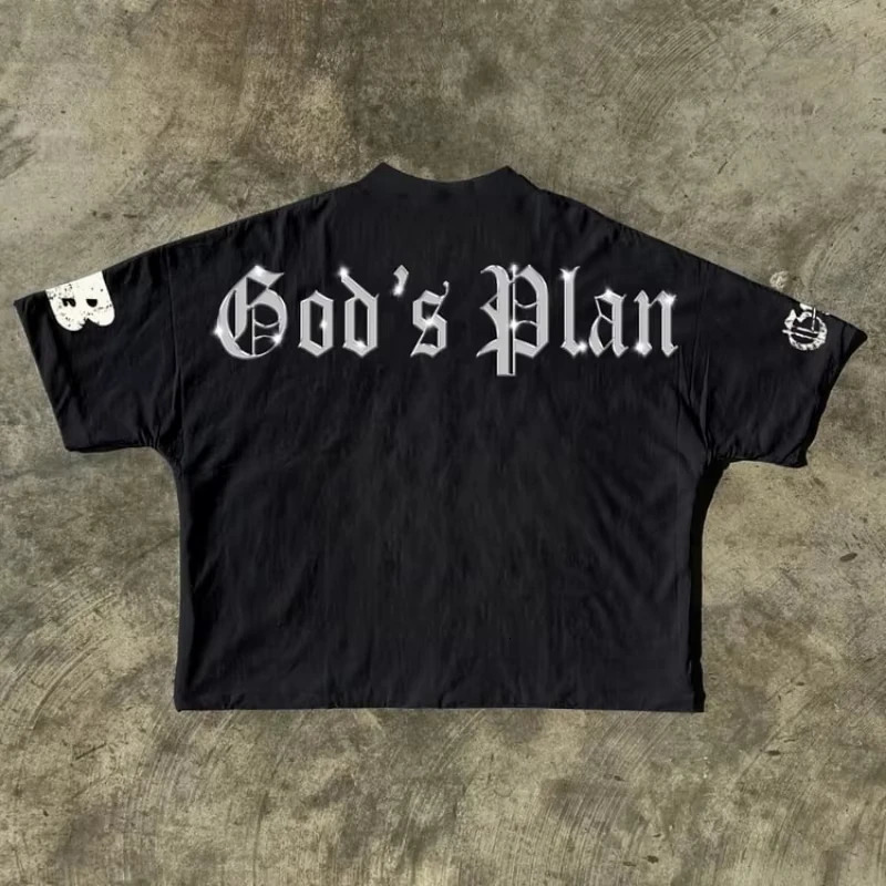Mental Health Matters Graphics 100% Cotton Cropped T-Shirts Men Y2K Short Sleeves Vintage Oversize Tshirt Streetwear Women Tops 250618