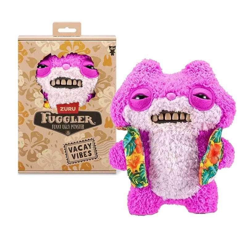 Fuggler Funny Ugly Monster Plush Vacation Series Sketchy Squirrel Mr Fuggler Original Buttons Rabid Rabbit Munch Much Toys Gifts Z250619