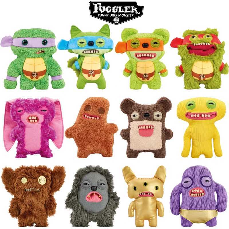 Original Fuggler Funny Ugly Teeth Monster Plush Toys Cute Fugguler Wide Eyed Monster Humph Squirm Plush Dolls Gifts Z250619