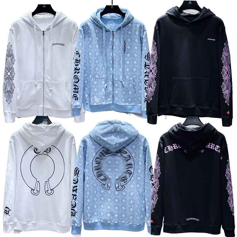 designer hoodie men hoodie zipper hoodie cotton mens hoody high quality pullover long sleeves sanskrit letter print cross hoodies US SIZE