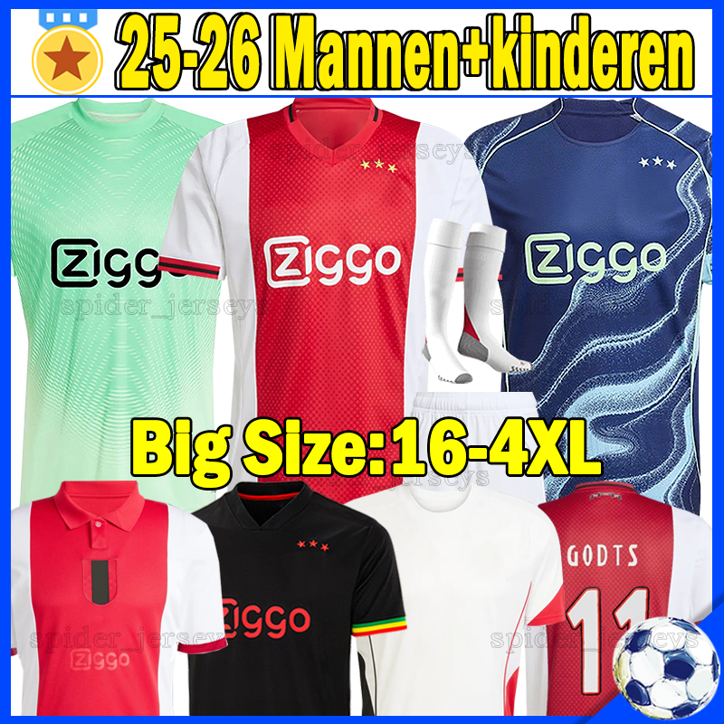 XXXL 4XL 2025 2026 GODTS TRAORE Soccer Jerseys 125th anniversary TAYLOR BROBBEY WEGHORST 21 22 FITZ-JIM KLAASSEN Player Version Football Shirt BERGHUIS Men Kids Kits