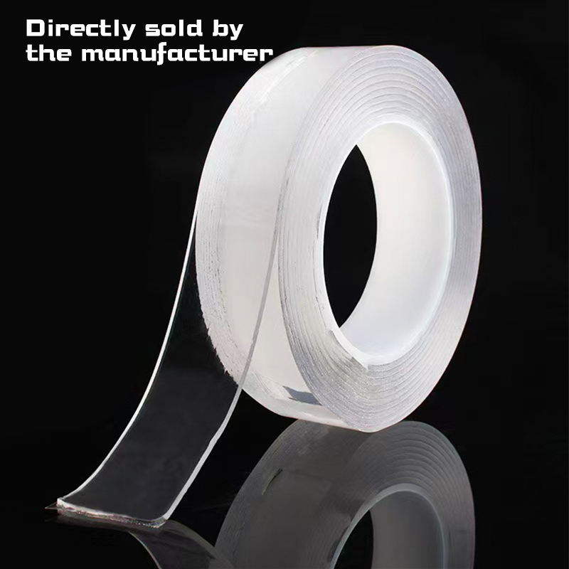 Nano tape, acrylic double-sided tape, transparent, waterproof, traceless, high temperature resistant, 10000 times water washing