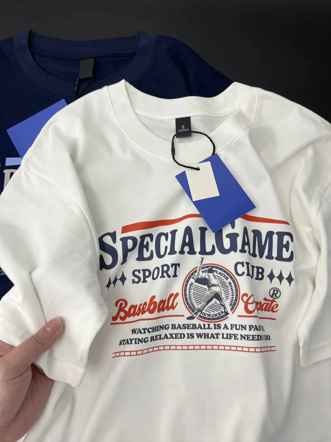 Retro Print Cotton ort Sve T-irt Women's Sle Couple Matching Summer Top Korean Loose Fit Dry round Ne Tee