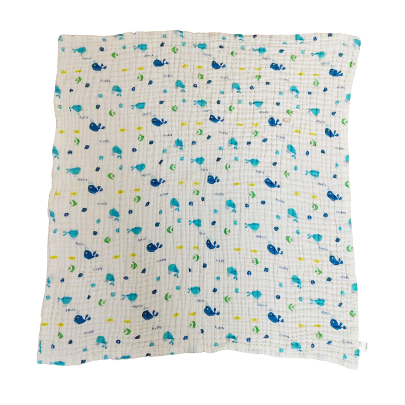 Summer cool blanket, thin cotton fabric, children's air conditioning nap bag, blanket, infant quill
