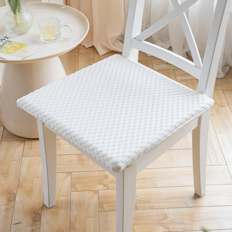 Summer Ice Bean Cool Office Long Sitting Soft Butt Chair Breathable Seat Student Worship Cushion