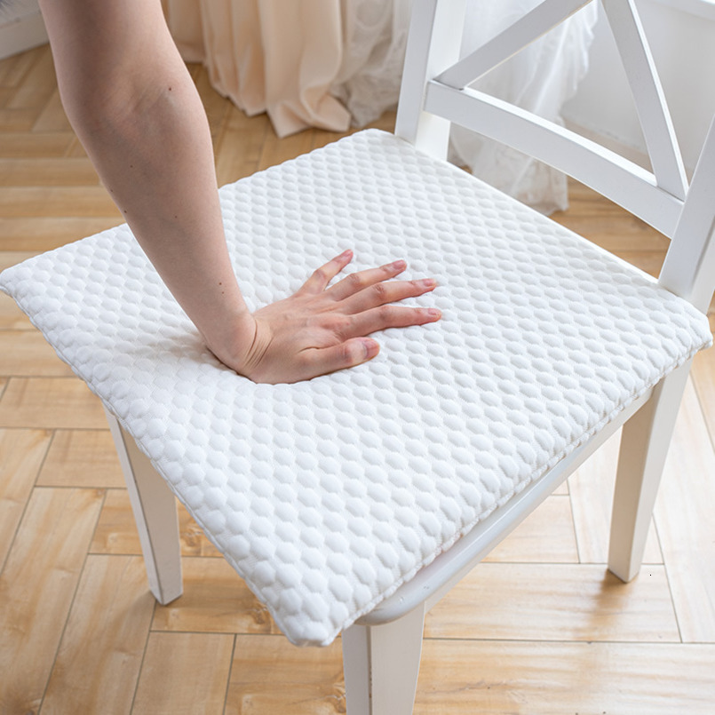 Summer Ice Bean Cool Office Long Sitting Soft Butt Chair Breathable Seat Student Worship Cushion