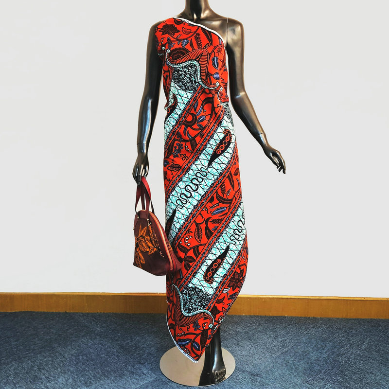 Elegant Veritable Hollandais Wax Printed Textiles | Ideal for Handmade Garments and DIY for Crafting Clothes & Accessories