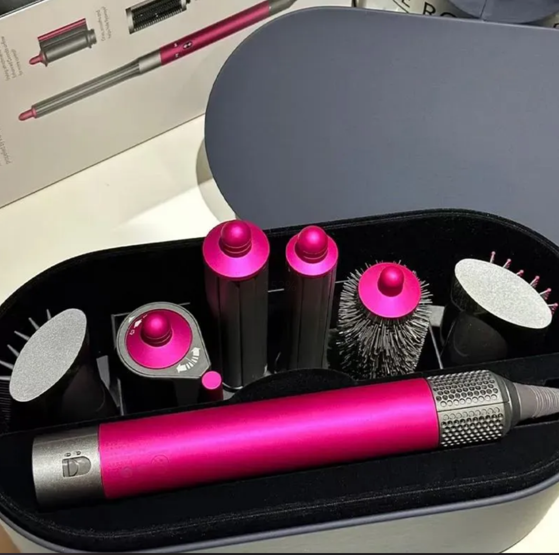 2025 designer luxury HS05 HT01 HD08 Curler Hair dryer Curling iron Multi Function for Women Hair Tool Negative ion 7in1 comb travel set wrap Retail Pa