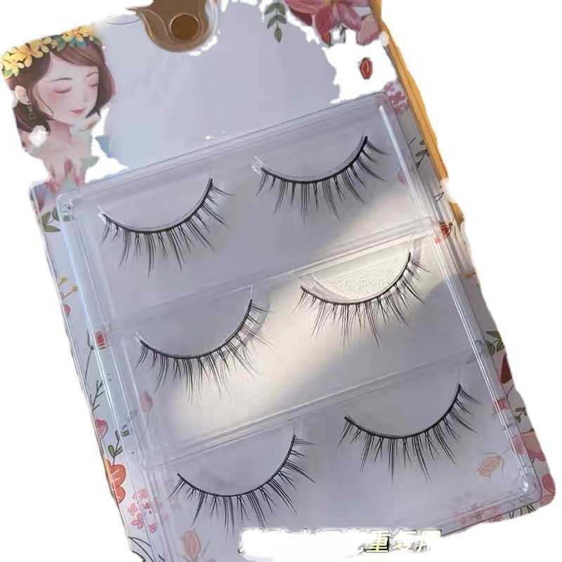 Supernatural Manga Eyes Little Devil Black Stem False Eyelashes Gentle Style Hard Stem Fairy Eyelashes Single Cluster A01 250615