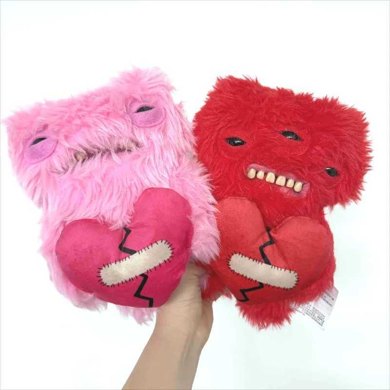 Fuggler Soft Plush Doll Love Series Teeth Monster Ugly Cute Toys 22cm Figures Funny Valentines Day Birthday Trend Gifts Z250619