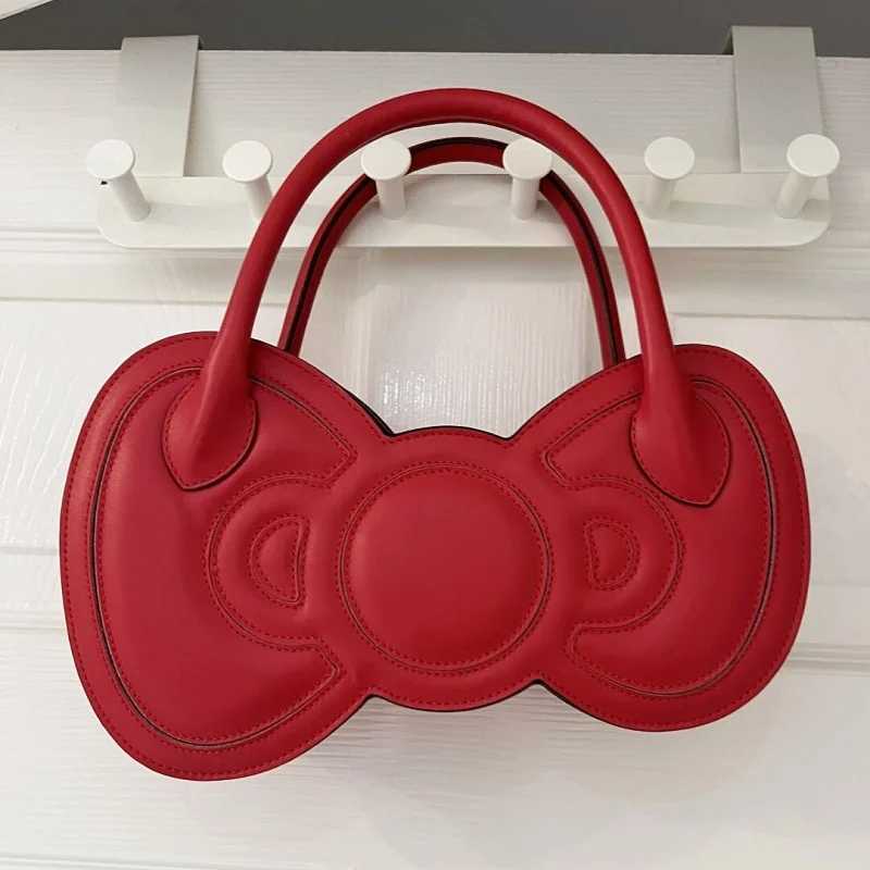Sanrio New Hello Kitty Cute Y2k Girl Handheld Bow Bag Kitty Anime Periphery Crossbody Bag Girlfriend Valentines Day Gift w250619