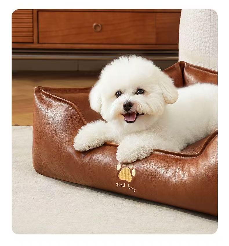 Small dog bed, dog sofa, all-season, detachable and washable, Bichon Frise can't be torn, cat waterproof, summer pet bed