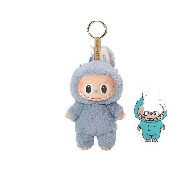 Free Delivery Of 2025 Designer's New Product Labubu Gift Labubu Vinyl Doll Plush Toy Keychain Blind Box Toy Genuine Backpack Pendant