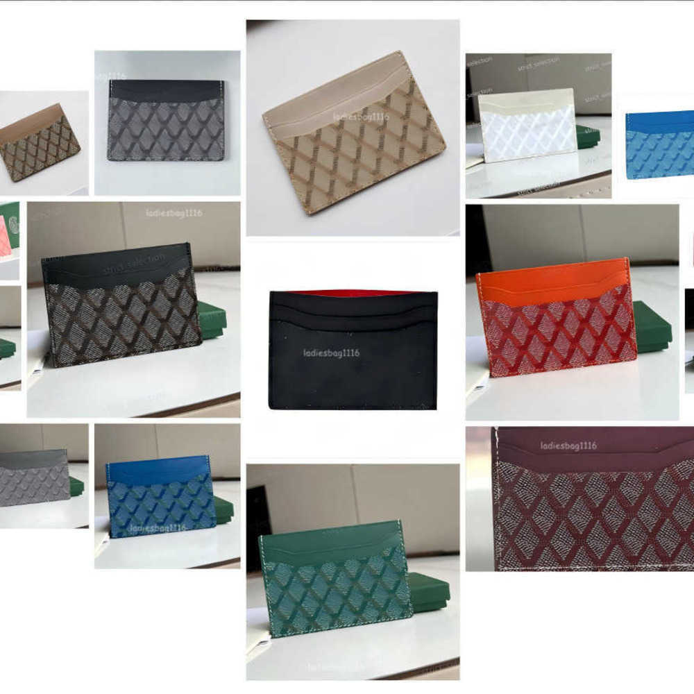 Wallets Purses Card Designer Wallet Holders Genuine Coin Women Fashion Leather Men Cardholder Key Pouch Passport Holders Card Wallet Mens Card