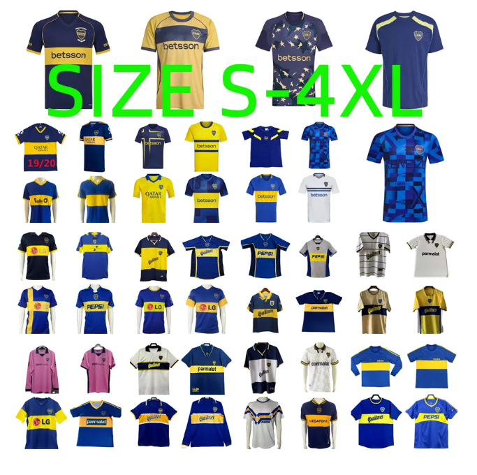 2025 2026 CAVANI Boca Juniors Soccer Jerseys 19 20 21 22 23 24 25 MARADONA BENEDETTO MEDINA M.MERENTIEL MARCOS ROJO BARCO MEDINA LANGONI De Rossi football shirt