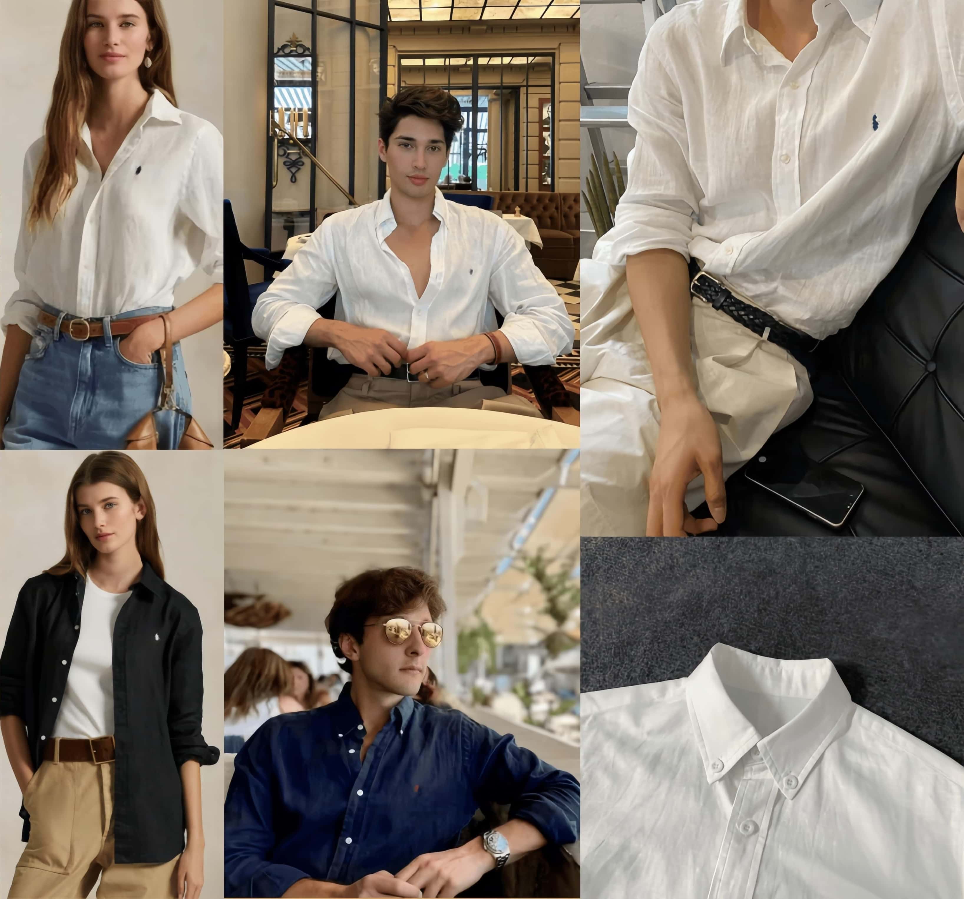 Button Up Shirt Linen Shirt Men Designer Shirt Polo Shirt Designer Shirts Cotton Daily Outfit Linen Blend Men Shirts Tee Shirt Mens Shirt Long Sleeve Shirt Summer 2025