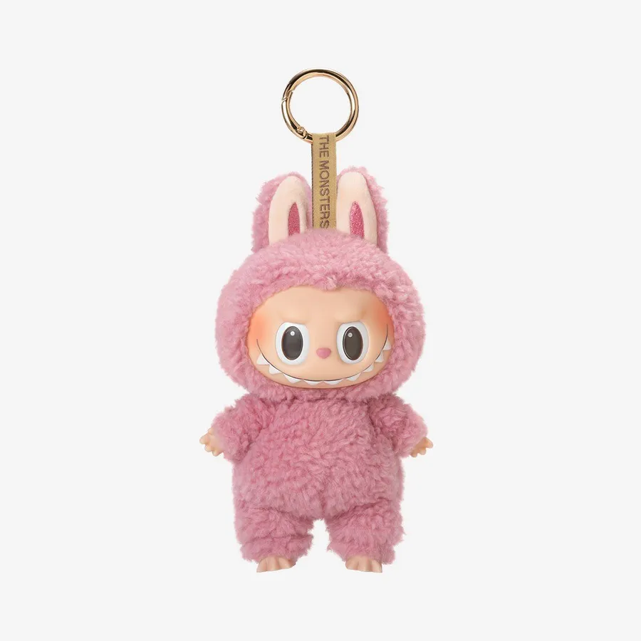 Labubu Anime Figure Plush Dolls Sweetheart Vinyl Pendant Doll Kawaii Backpack Pendant Decoration Plush Doll Kids Gift for Xmas