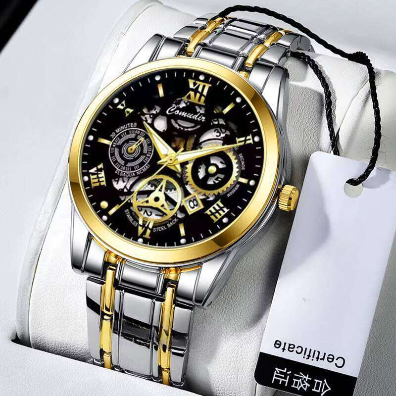 DHgargets Watch for Men Super Cool Hot Sale Fashion Trend Casual Quartz Watches O22