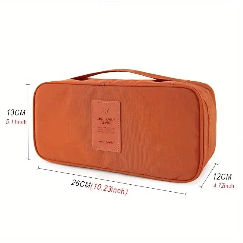 Simple Portable Underwear Storage Bag Lightweight Dustproof Organizer Multifunctional Travel Container 250612