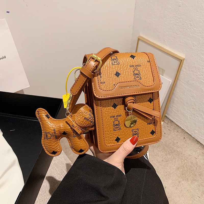 Free shipping designer Shoulder Bags womans ladies flap girl lady fashion casua Printed flip phone bag handbag women crossbody Underarm Bag