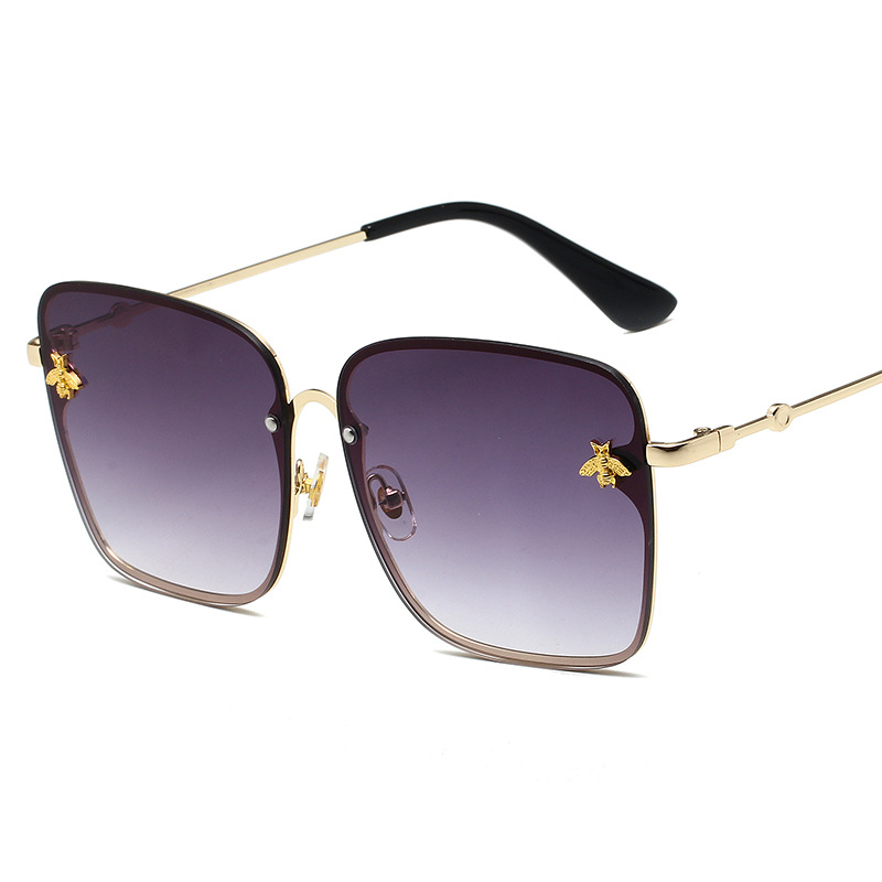 Designer Sunglasses For Women Men Fashion Sunglasses Luxury Polarized Lens Goggle Pilot PC Frame Oversized UV400 Eyewear Luxury Style Sunglasses PY038