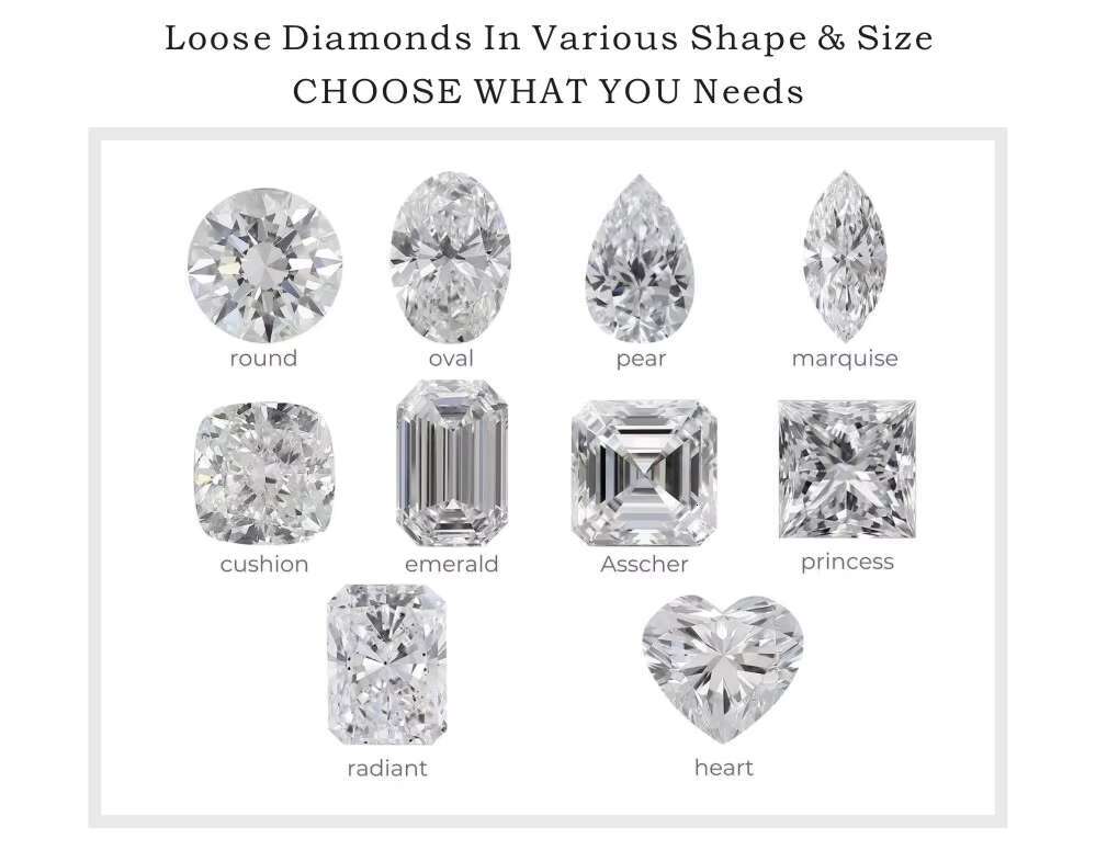 0.5CT 1.0CT 2.0CT 3.0CT Pear Shape Lab Grown Diamond DEF Color VS Clarity Loose Lab Diamond No Certificate