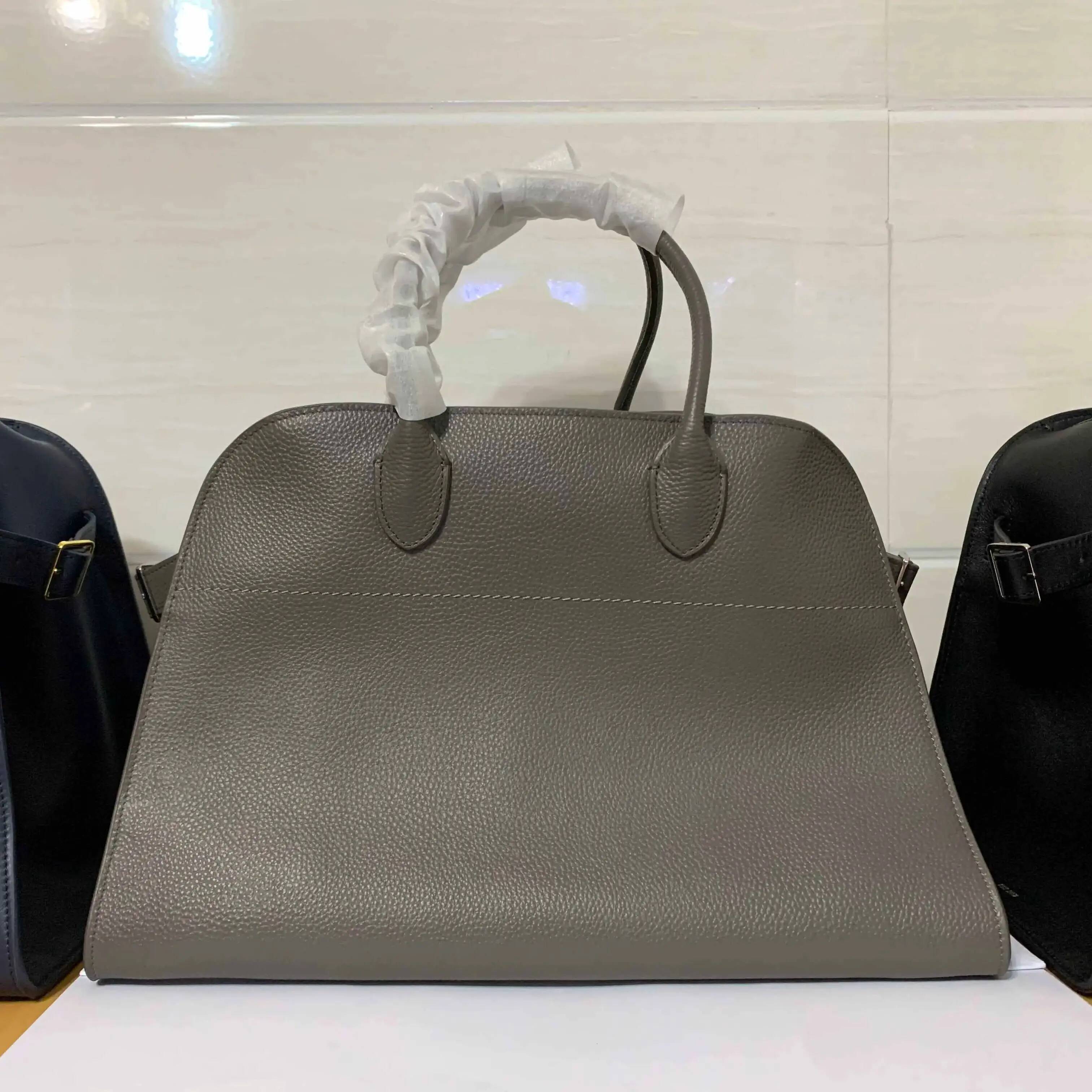 S Factory Direct Sale Natural Leather Purely Handmade Soft And Odorless Large Capacity Handbag Shoulder Bag