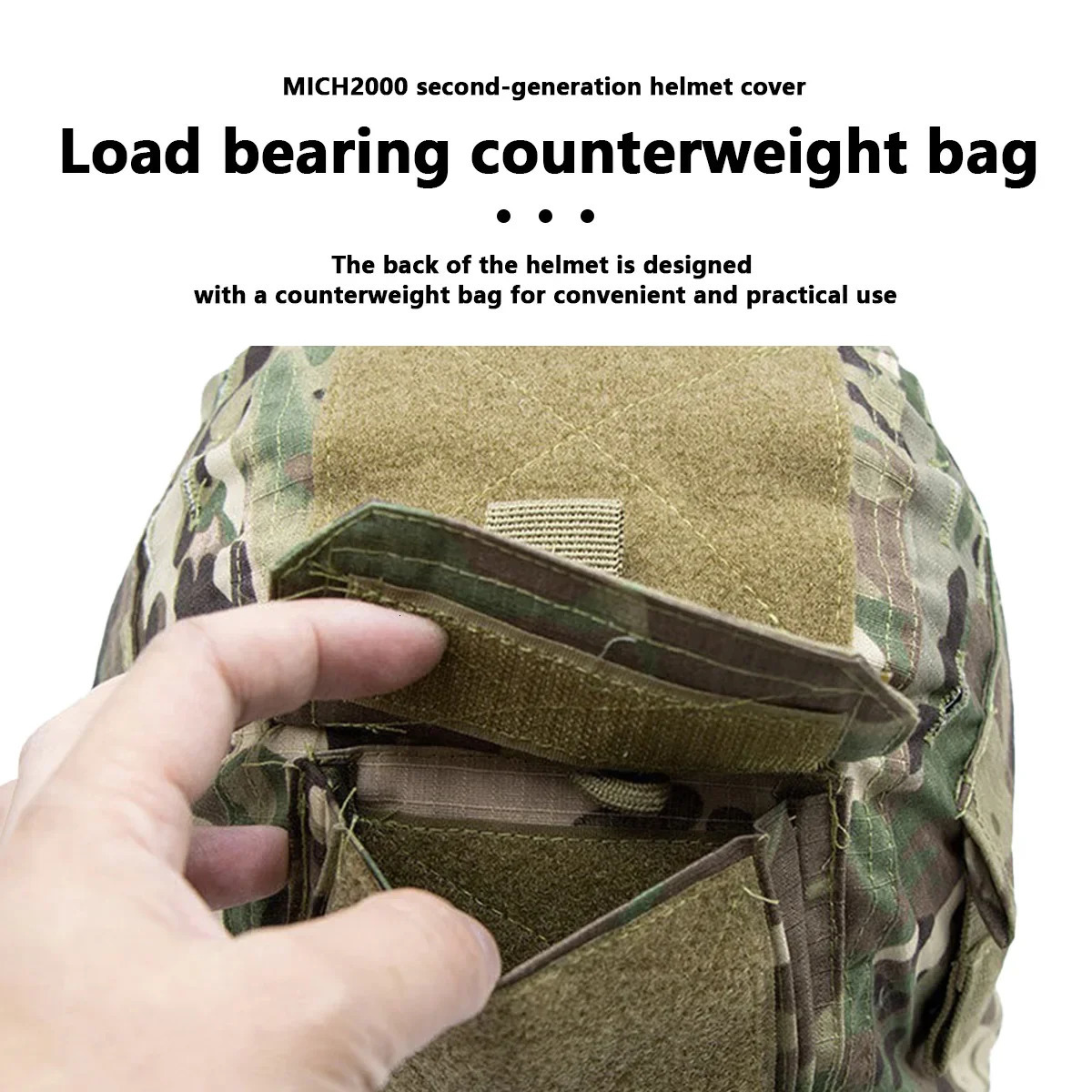 Tactical MICH2000 Helmet Cover For MICH 2000 SecondGeneration Hunting Airsoft Paintball Accessories 250611