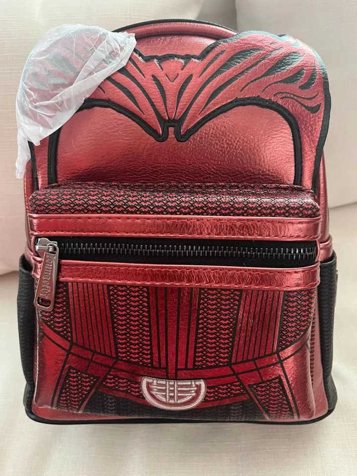 Disney Loungefly Stitch Mickey Mouse Sleeping Curse Pixar Up Double Strap Shoulder Bag Purse School Backpack Kids Gifts W250620