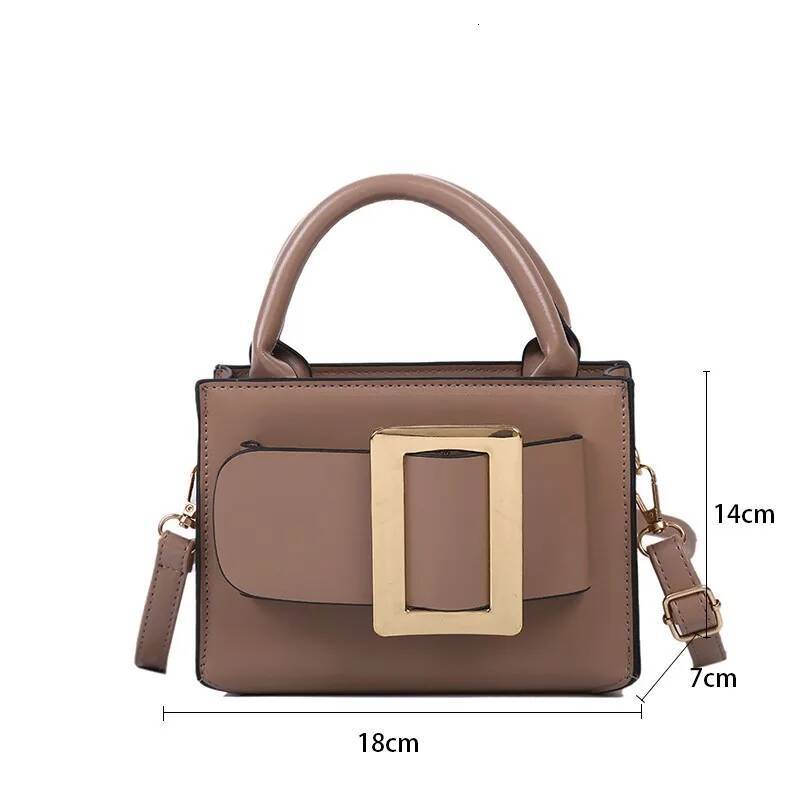 DHSM Design Women Small Handbags Lady Shoulder Female Femme Bolsos Mujer PU Leather Diagonal Package Fashion Crossbody Bag