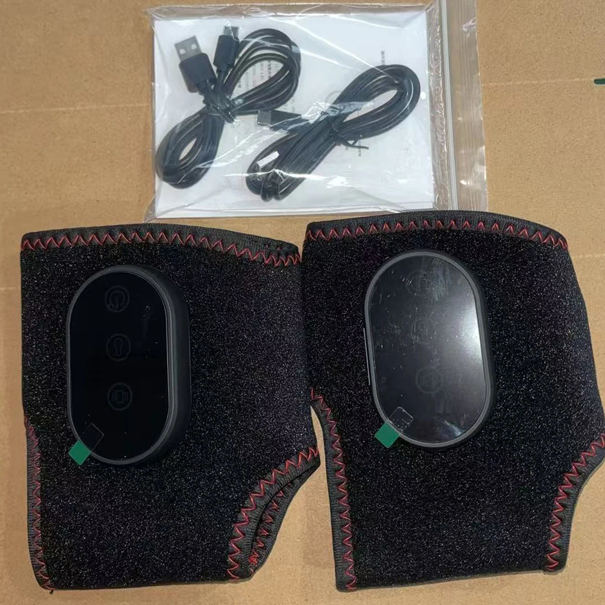 Rechargeable ankle massager easy to operate convenient use intelligent timing vibration temperature sensing giving gifts 250605