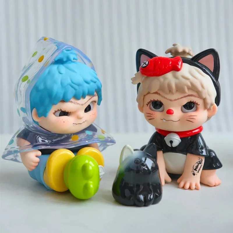 Back To Childhood Wakuku Series Blind Box Cute Doll Anime Figures Mystery Box Desktop Ornaments Collect Model Kid Toy Gift Z250620