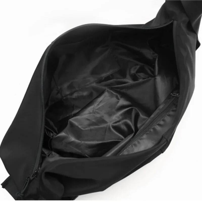 DHGM Workwear Bags for Women Messenger Female Dumpling Black College Student Large Capacity Shoulder Bag Bolsa Feminina