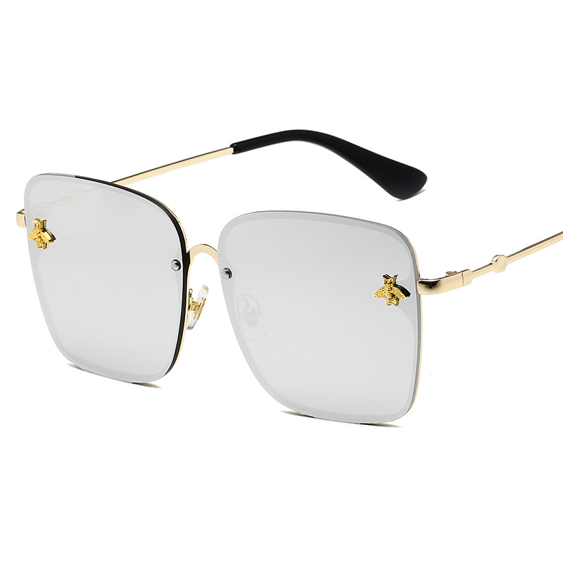 Designer Sunglasses For Men Women Sunglasses Oversized Square Frame UV400 Protection Sunglasses Luxury Polarized Goggle Pilot Alloy Frame Eyewear KP47