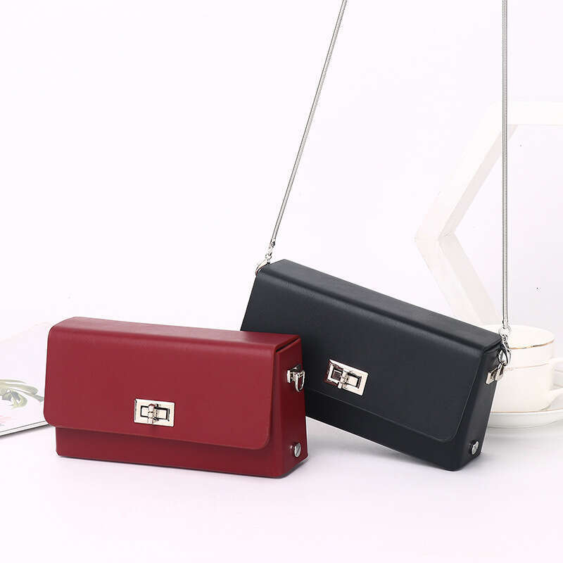 Summer for Women New Trendy Chain Small Square Korean Version Exquisite Versatile Crossbody Phone Bag