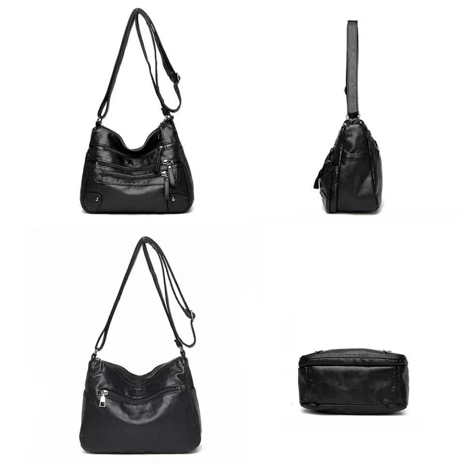 DHGM Genuine Brand Sac Handbags Women Designer Female High Quality Soft Leather Bag Shoulder Crossbody Messenger Bags New