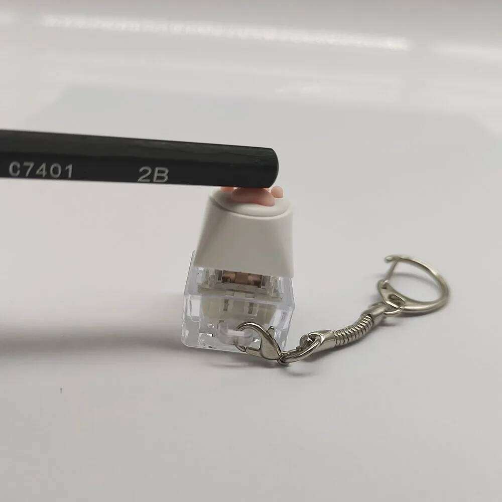 Cute Cat Claw Keychain - Fingertip Decompression Toy Key Tester Bag Pendant Perfect for Couples' Festival Gift Good quality