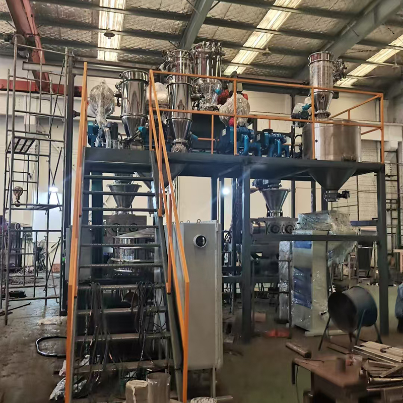 Large-Scale Dry Granulator for Multigrain Food Processing & Chemical Powder Manufacturing - High-Capacity Solvent-Free Pelletizing Equipment