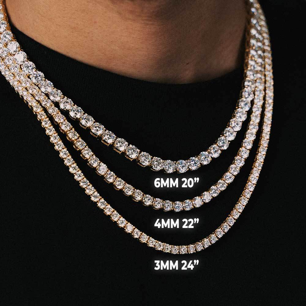 Best Price Hip Hop Jewelry Luxury 14K 18K 24K Gold Plated Choker Solid Miami Cuban Link Chain Necklace for Men