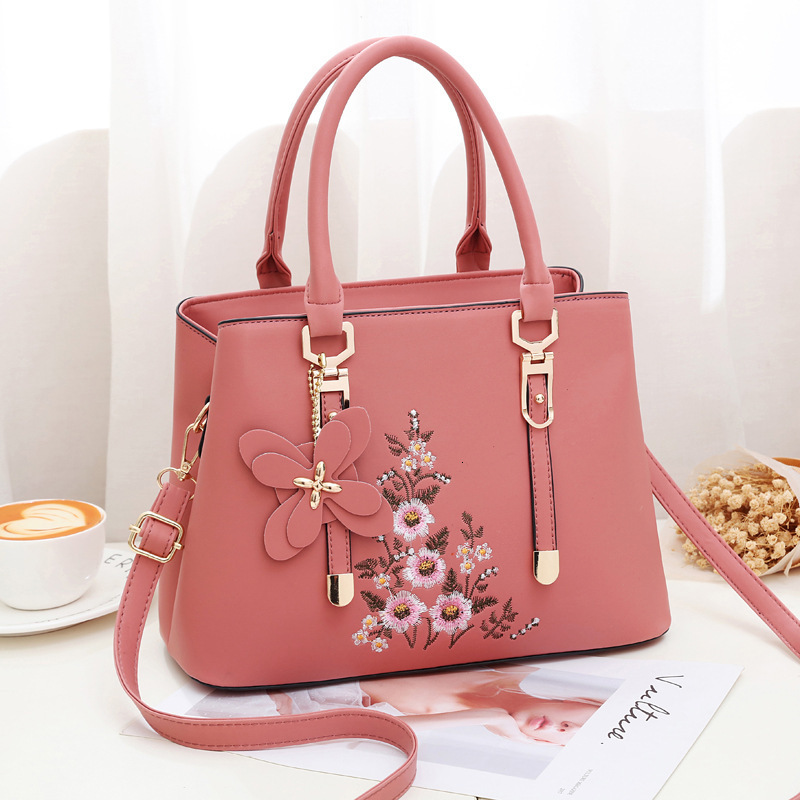 Free Shipping For Summer 2025 New Designer Bags Fashionable Boutique Shopping Bags High-end Solid Color Chinese Printed Women's Handbags